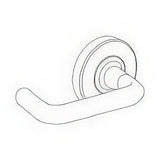 Schlage ND95CDTLR619 satin nickel classroom door lever