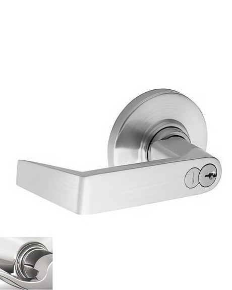 Schlage ND96BRHO625 Rhodes storeroom storeroom door lever, additional view