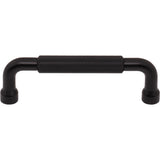 Top Knobs TK3262BLK Garrison 3 3/4" Center to Center Bar Pull Flat Black
