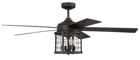 Craftmade NIC56ESP5 56" Nicolas Ceiling Fan in Espresso
