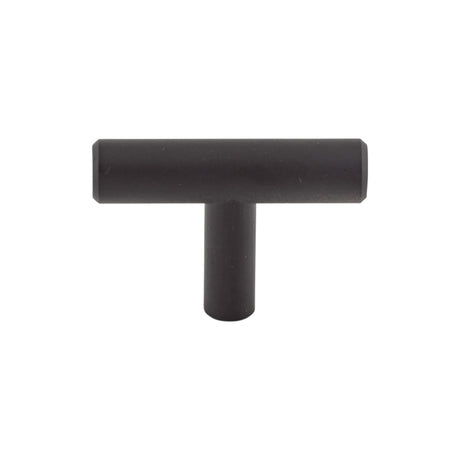 Top Knobs M1884 Hopewell 2" Length Bar Knob Flat Black