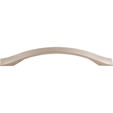 Top Knobs M1176 Crest 5 1/16" Center to Center Bar Pull Brushed Satin Nickel