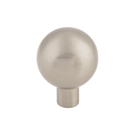 Top Knobs TK762BSN Brookline 1 1/8" Diameter Round Knob Brushed Satin Nickel