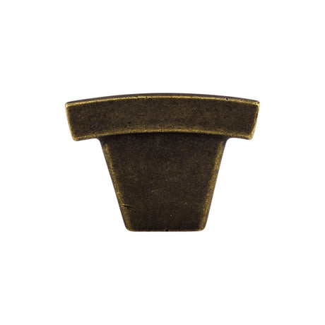 Top Knobs TK1GBZ Arched 1 1/2" Length Bar Knob German Bronze
