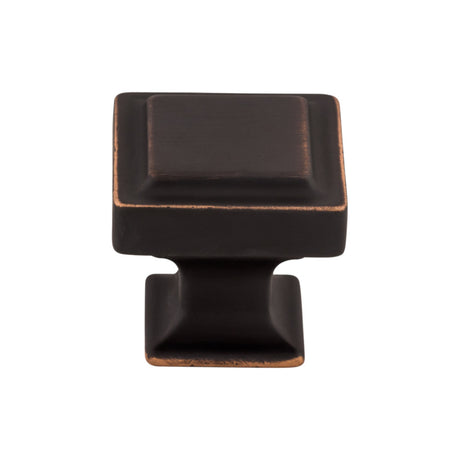Top Knobs TK702UM Ascendra 1 1/4" Length Square Knob Umbrio