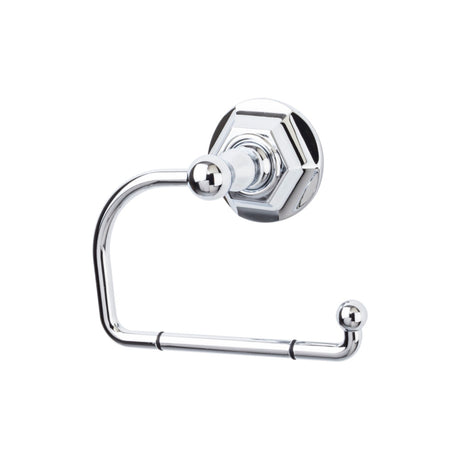 Top Knobs ED4PCB TOP BATH (R) Edwardian Bath Wall Mounted Toilet Paper Holder Polished Chrome