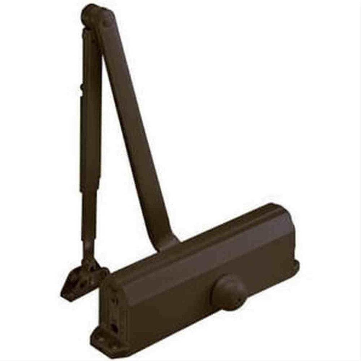 Norton 1601690 16016 Adjustable Medium Duty Surface Mounted Door Closer Dark Bronze