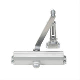 Norton 1601H689 1601H Adjustable Hold Open Medium Duty Surface Mounted Door Closer Aluminum