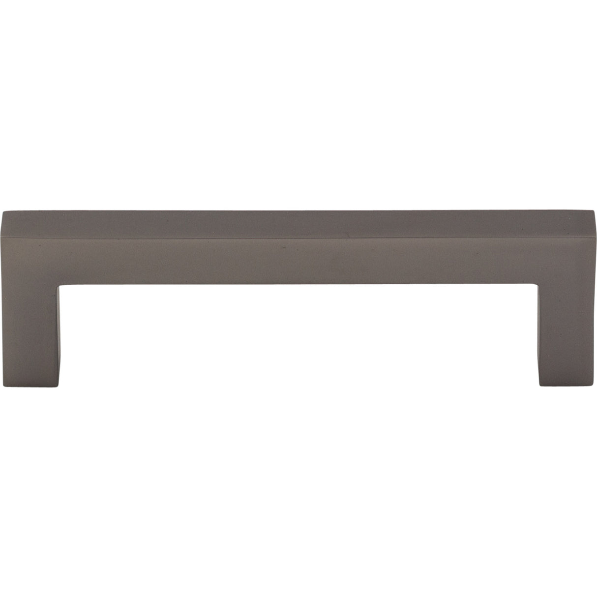 Top Knobs M2158 Square Bar 3 3/4" Center to Center Bar Pull Ash Gray