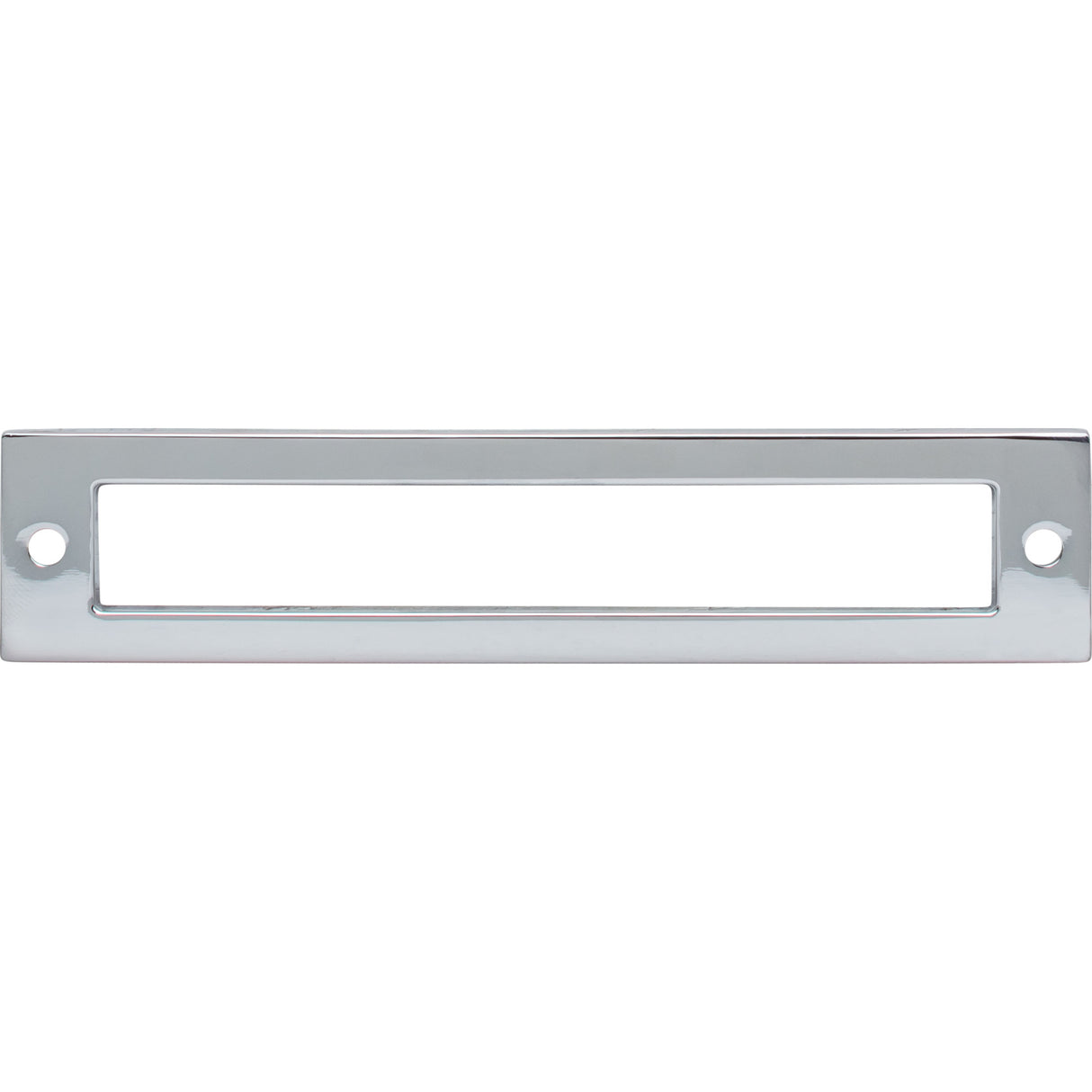 Top Knobs TK925PC Hollin 5 1/16" Center to Center Pull Backplate Polished Chrome