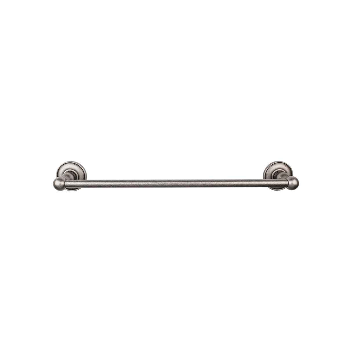 Top Knobs ED8APD TOP BATH (R) Edwardian Bath Single 26 1/2" Wall Mounted Towel Bar Antique Pewter