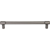 Top Knobs TK3118AG Clarence 12" Center to Center Appliance Pull Ash Gray