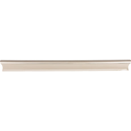Top Knobs TK557PN Glacier 9 15/16" Center to Center Finger Pull Polished Nickel