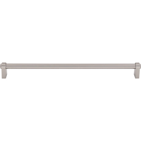 Top Knobs TK3215BSN Lawrence 12" Center to Center Bar Pull Brushed Satin Nickel
