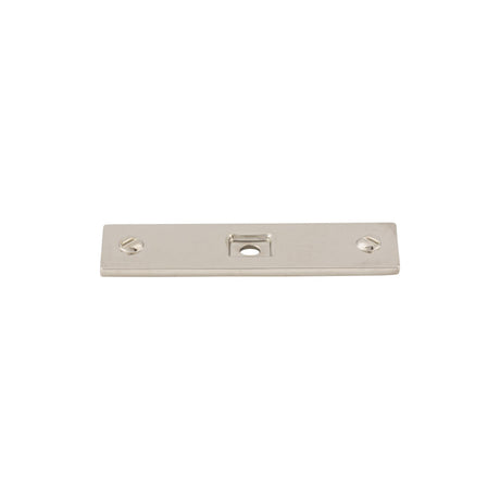 Top Knobs TK741PN Channing Knob Backplate Polished Nickel