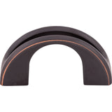 Top Knobs TK617UM Tango U 1 1/4" Center to Center Finger Pull Umbrio