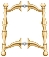 Deltana OHP620CR003 lifetime polished brass door pull
