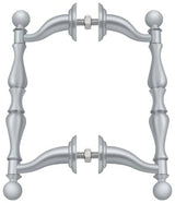 Deltana OHP620U26D brushed chrome door pull