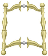 Deltana OHP620U3 polished brass door pull