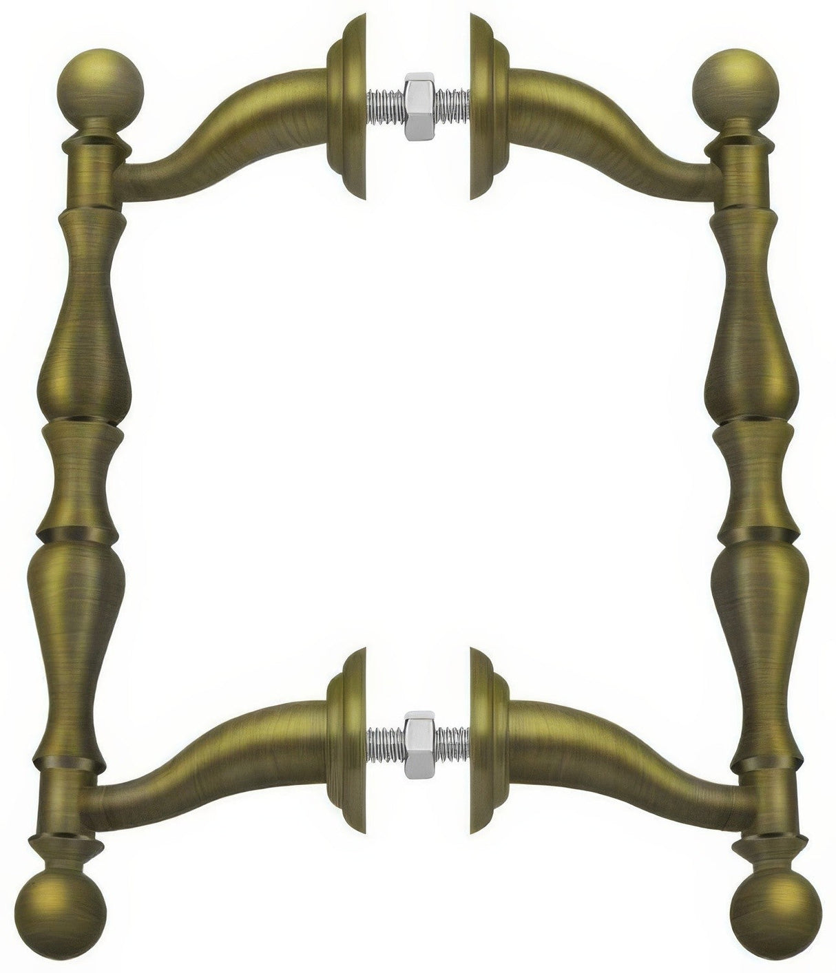 Deltana OHP620U5 door pull in satin stainless, additional view