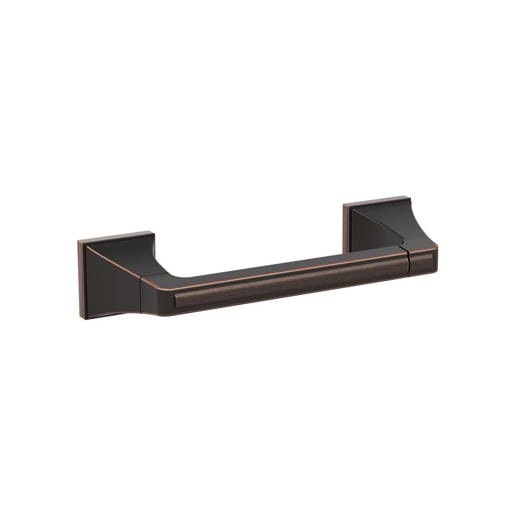Amerock BH36021ORB Mulholland Oil-Rubbed Bronze Pivoting Double Post Tissue Holder