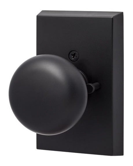 Sure-Loc Hardware OK102 FBL privacy door knob, additional view