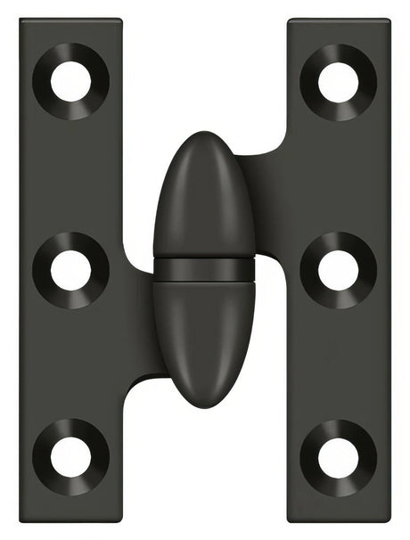 Deltana OK2015U10B-L oil rubbed bronze olive knuckle hinge
