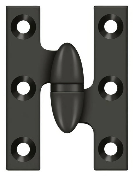 Deltana OK2015U10B-R oil rubbed bronze olive knuckle hinge