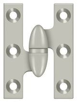 Deltana OK2015U15-L satin nickel olive knuckle hinge
