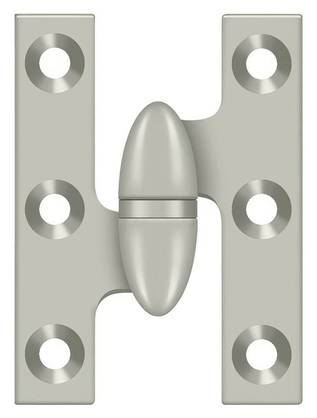 Deltana OK2015U15-L satin nickel olive knuckle hinge