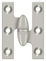 Deltana OK2015U15-R satin nickel olive knuckle hinge