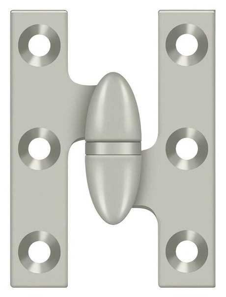 Deltana OK2015U15-R satin nickel olive knuckle hinge