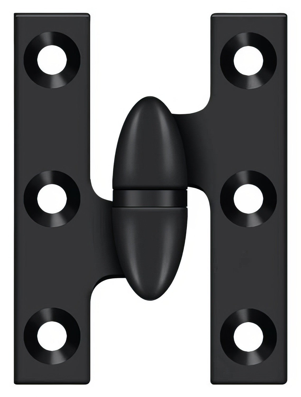 Deltana OK2015U19-L paint black olive knuckle hinge