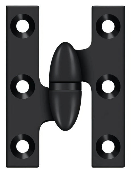 Deltana OK2015U19-L paint black olive knuckle hinge