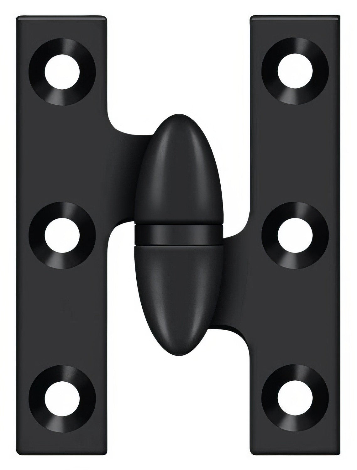 Deltana OK2015U19-R paint black olive knuckle hinge