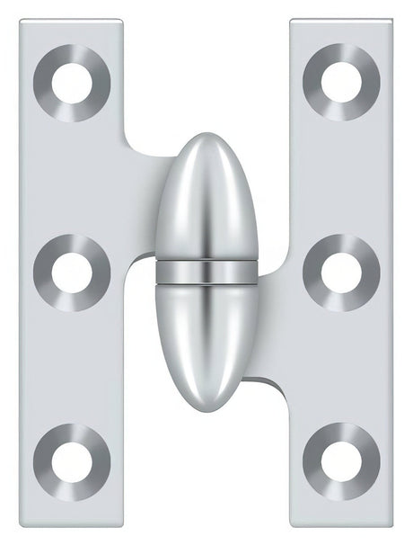 Deltana OK2015U26-R chrome olive knuckle hinge