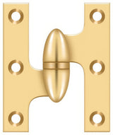 Deltana OK2520CR003-L olive knuckle hinge, additional view