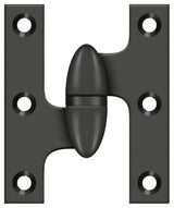 Deltana OK2520U10B-L oil rubbed bronze olive knuckle hinge