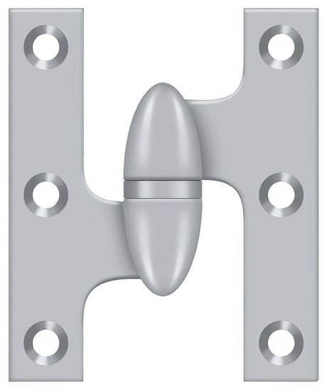 Deltana OK2520U26D-L olive knuckle hinge, additional view