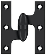 Deltana OK3025B19-L paint black olive knuckle hinge