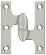 Deltana OK5032B15-R satin nickel olive knuckle hinge