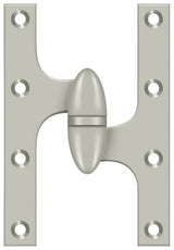 Deltana OK6040B15-R satin nickel olive knuckle hinge