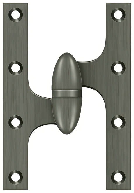 Deltana OK6040B15A-L olive knuckle hinge, additional view