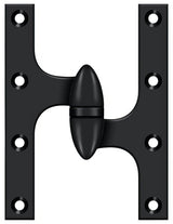 Deltana OK6045B19-R paint black olive knuckle hinge