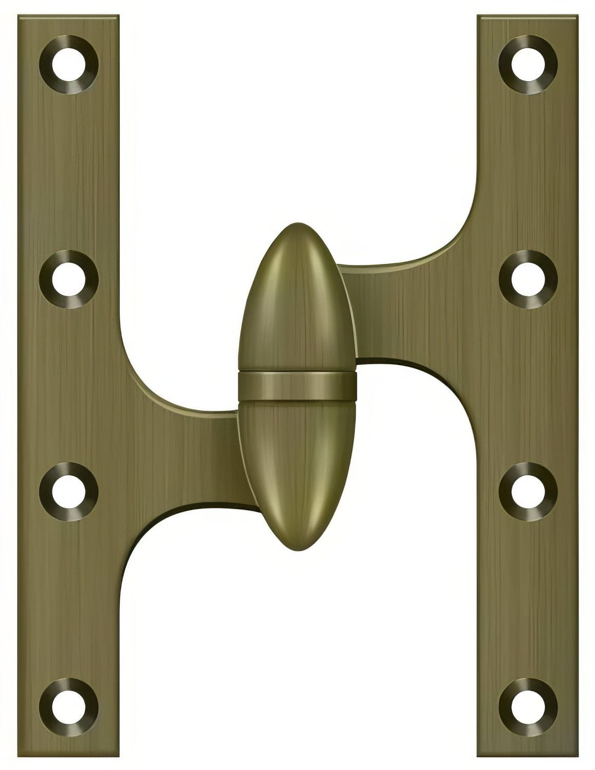 Deltana OK6045B5-L olive knuckle hinge, additional view