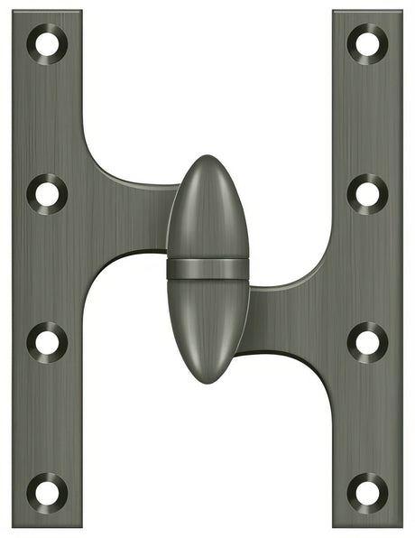 Deltana OK6050B15A-R olive knuckle hinge, additional view