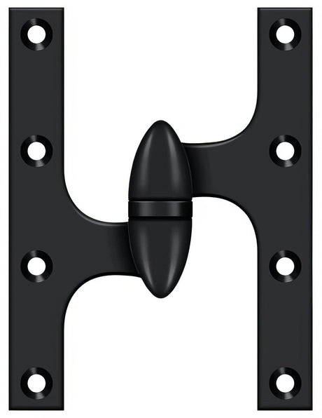 Deltana OK6050B19-L paint black olive knuckle hinge