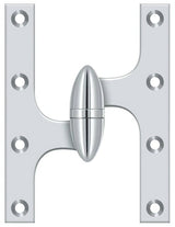 Deltana OK6050B26-L olive knuckle hinge, additional view