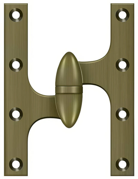 Deltana OK6050B5-L olive knuckle hinge, additional view