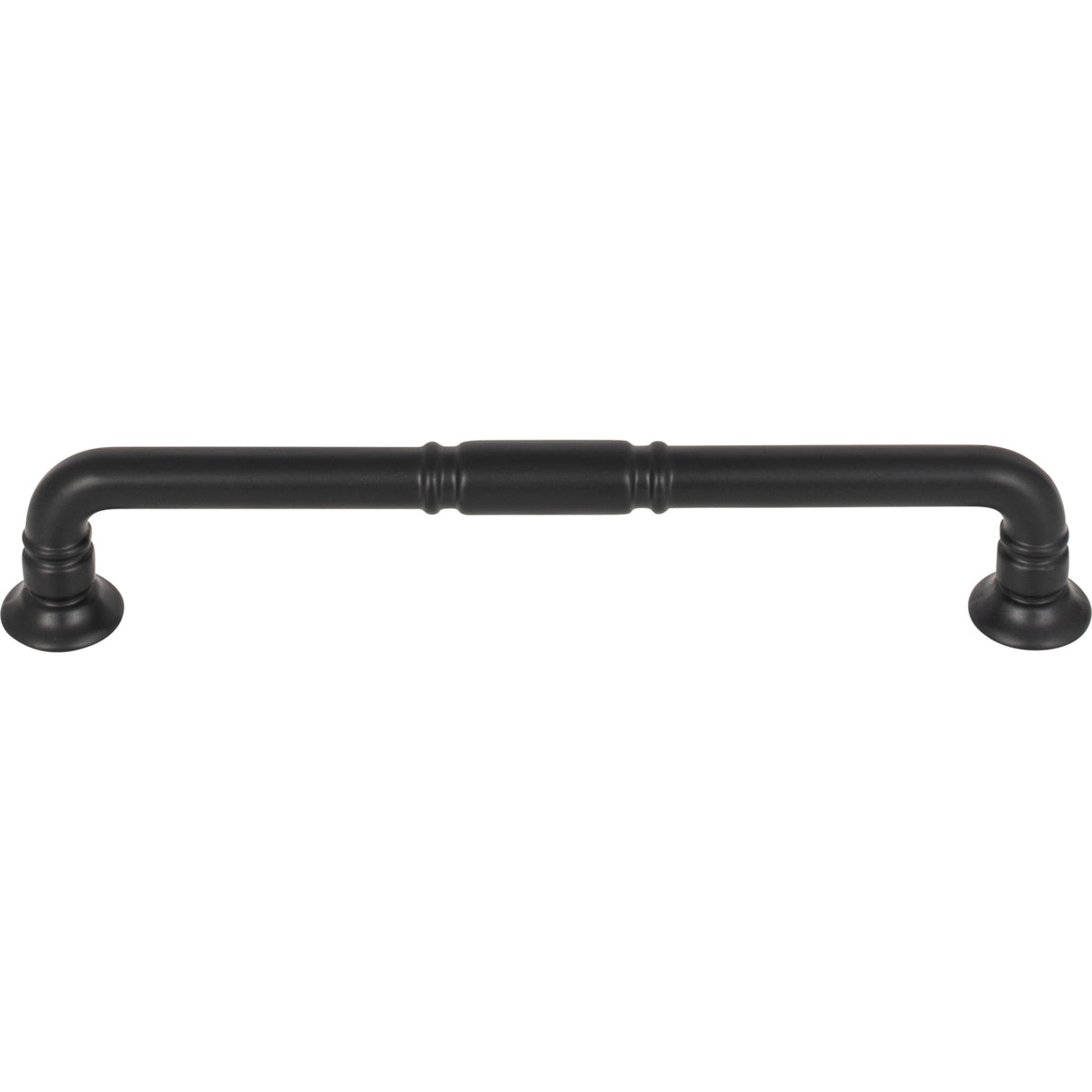 Top Knobs TK1004BLK Kent 6 5/16" Center to Center Bar Pull Flat Black